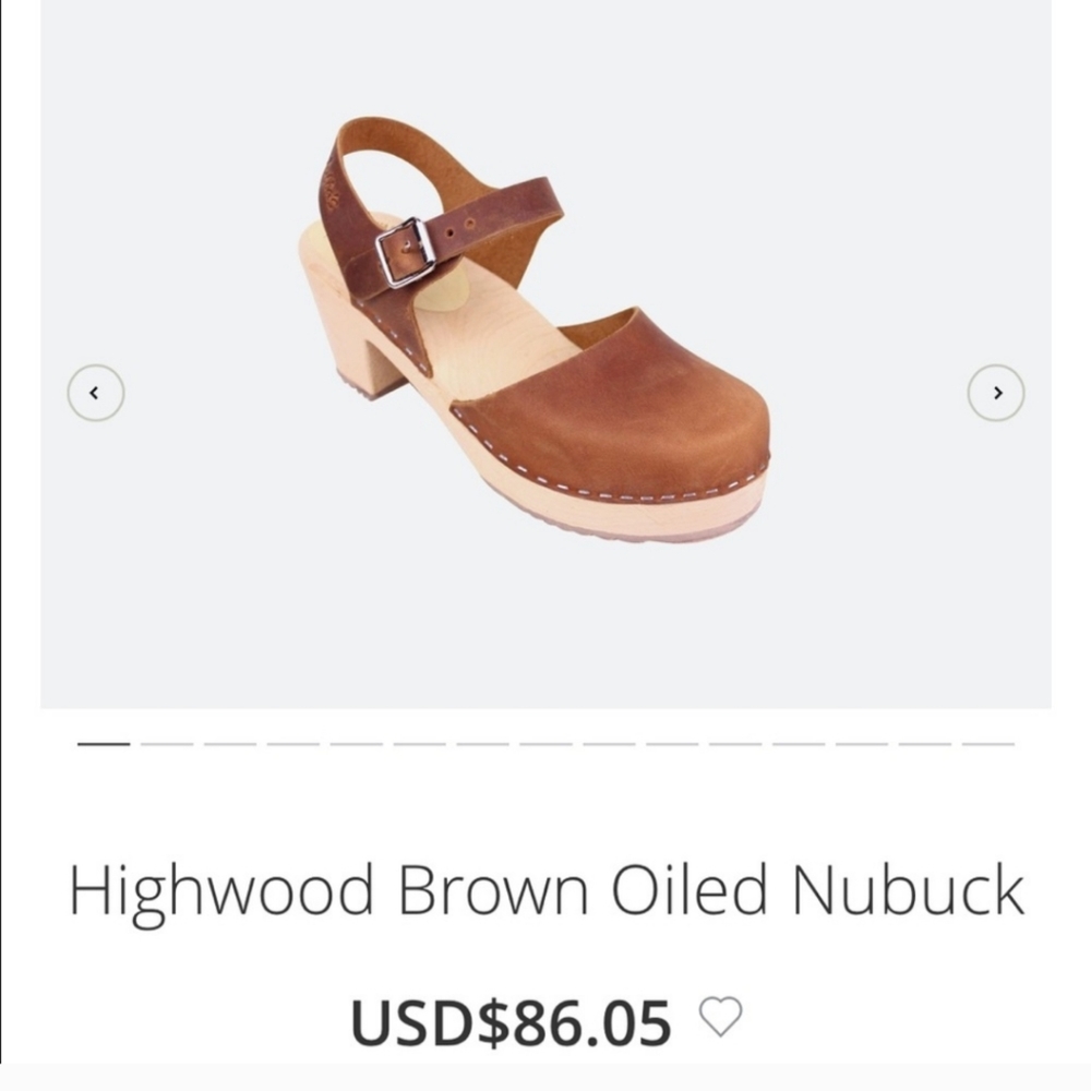 Lotta from Stockholm leather clogs